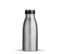 720°DGREE Botella Agua Acero Inoxidable “milkyBottle“ - 350ml - Sin BPA Free, Antigoteo y Prueba de Fugas - Frasco térmico, Cantimplora Aislada - Bebida con Gas, Deporte, Escuela, Gimnasio, Exteriore