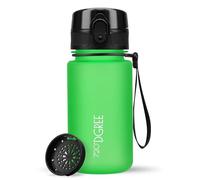 720°DGREE Botella Agua Niños 350ml “uberBottle“ - Tamiz-Fruta, softTouch - Sin BPA, Prueba de Fuga, Reutilizable - Cantimplora ligera - Water Bottle ideal para Escuela Infantil, Niña, Joven, de 3 Años