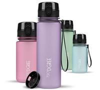 720°DGREE Botella Agua Niños 500ml “uberBottle“ - Tamiz-Fruta, softTouch - Sin BPA, Prueba de Fugas, Reutilizable - Cantimplora delgada, ligera - Water Bottle para Escuela, Niña, Deporte, Ciclismo