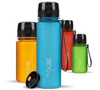 720°DGREE Botella Agua Niños 500ml “uberBottle“ - Tamiz-Fruta, softTouch - Sin BPA, Prueba de Fugas, Reutilizable - Cantimplora delgada, ligera - Water Bottle para Escuela, Niña, Deporte, Ciclismo