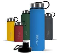 720°DGREE Botella Agua Termo Acero Inoxidable “noLimit“ - 410ml, 530ml, 710ml, 950ml, 1200ml - Sin BPA Free, Antigoteo y Prueba de Fugas - Frasco térmico, Cantimplora Aislada +Cubierta Deportes Gratis