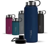 720°DGREE Botella Agua Termo Acero Inoxidable “noLimit“ - 410ml, 530ml, 710ml, 950ml, 1200ml - Sin BPA Free, Antigoteo y Prueba de Fugas - Frasco térmico, Cantimplora Aislada +Cubierta Deportes Gratis