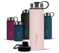 720°DGREE Botella Agua Termo Acero Inoxidable “noLimit“ - 410ml, 530ml, 710ml, 950ml, 1200ml - Sin BPA Free, Antigoteo y Prueba de Fugas - Frasco térmico, Cantimplora Aislada +Cubierta Deportes Gratis