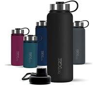 720°DGREE Botella Agua Termo Acero Inoxidable “noLimit“ - 950ml - Sin BPA Free, Antigoteo y Prueba de Fugas - Frasco térmico, Cantimplora Aislada Bebida Caliente Frío con Gas +Cubierta Deporte Gratis