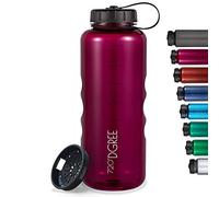 720°DGREE Botella de Agua Basic “simplBottle” - 1,.5 litros, 1500ml, Ciruela | Sin BPA Beber, Deportiva, Outdoor, Niños