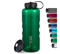 720°DGREE Botella de Agua Basic “simplBottle” - 1.,5 litros, 1500ml, Verde | Sin BPA Beber, Deportiva, Outdoor, Niños