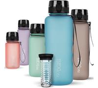 720°DGREE Botella de agua uberBottle - 1,5 litros, 1500ml | Novedosa botella deportiva | Sin BPA | Ideal para niños, fitness, deportes, fútbol, guardería, escuela, pequeños, antigoteo