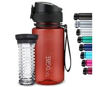 720°DGREE Botella de agua uberBottle - 350ml, 350 ml | Novedosa botella deportiva | Ideal para niños, fitness, bicicleta, deportes, fútbol, guardería, escuela, pequeños, antigoteo
