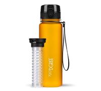 720°DGREE Botella de agua uberBottle - 500ml, 500 ml, 0.5l | Novedosa botella deportiva | Sin BPA | Ideal para niños, fitness, deportes, fútbol, guardería, escuela, pequeños, antigoteo