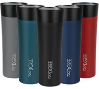 720°DGREE Taza Termo Café 460ml “PleasureToGo 2.0“ - 3 Tamaños, Sin BPA, Prueba Fugas, Doble Pared, Aislado Vacío, 360°-Tapa - Vaso Térmico Acero Inoxidable para llevar - Bebida 6h caliente, 12h frío