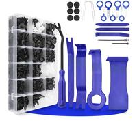 720 Piezas Juego de Kit Desmontaje - Grapas Coche-Clips Remaches Plástico-Herramientas Kit Desmontar Coche-Coche Desmontar Coches Herramienta de Desmontaje Herramientas Plastico