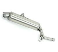 72024PD - Silenciador Arrow Paris-Dakar Replica Inox Honda XL 600 V TRANSALP