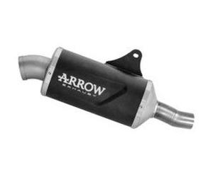 72659AON - Silenciador Escape Arrow Indy Race EVO Dark CF Moto 450 MT (25-)