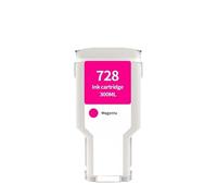 728 Cartuchos de Tinta compatibles for HP DesignJet T730 T830 | F9J68A F9J67A F9J66A, tinta completa, 300ML/cartucho(MG)