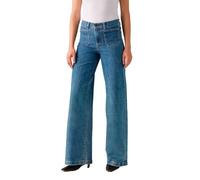 728 Tailored HR Wide Leg Mosey Mid Stone, Mosey Mid Stone, 28W / 32L