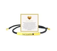 72ore Pulsera con texto en inglés "Just Breathe Dont Let the Hard Days Win", grabado motivacional, regalo inspirador para mujeres, simplemente respira, aleación, No es una piedra preciosa