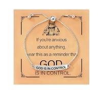 72ore Pulsera «Dont Let The Hard Days Win» Remember Who The F You are Pulsera God is in Control Pulseras Let Them Just Breathe Jewelry Gifts, aleación, No es una piedra preciosa