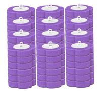 72PCS Recambios De Limpiador De Inodoro, Recambios De Cepillo De Inodoro Desechables De Esponja Con Aroma A Lavanda - Púrpura