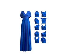 72styles Vestido Dama De Honor Multiposicion, Invitada Boda De Fiesta Mujer Elegantes Largos Talla Grande Infinito Cruzado Convertible Graduación Ceremonia Eventos