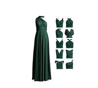 72styles Vestido Dama De Honor Multiposicion, Invitada Boda De Fiesta Mujer Elegantes Largos Talla Grande Infinito Cruzado Convertible Graduación Ceremonia Eventos