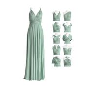 72styles Vestido Dama De Honor Multiposicion, Invitada Boda De Fiesta Mujer Elegantes Largos Talla Grande Infinito Cruzado Convertible Graduación Ceremonia Eventos