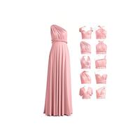 72styles Vestido Dama De Honor Multiposicion, Invitada Boda De Fiesta Mujer Elegantes Largos Talla Grande Infinito Cruzado Convertible Graduación Ceremonia Eventos