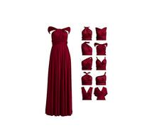 72styles Vestido Dama De Honor Multiposicion, Invitada Boda De Fiesta Mujer Elegantes Largos Talla Grande Infinito Cruzado Convertible Graduación Ceremonia Eventos