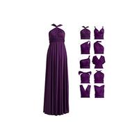 72styles Vestido Dama De Honor Multiposicion, Invitada Boda De Fiesta Mujer Elegantes Largos Talla Grande Infinito Cruzado Convertible Graduación Ceremonia Eventos