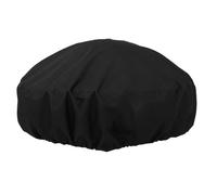 72x40cm Cubierta Impermeable para Brasero, Hecha de Tela Oxford 420D, Protección para Fuegos de Jardín, Terraza y Balcón, Cubierta redonda para estufa, Funda barbacoa exterior impermeable