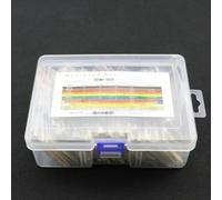 73-Value - Kit de resistencias de película metálica de 1460 piezas 1% 1/4 W para técnicos electrónicos, educadores y entusiastas del bricolaje, proyectos de construcción