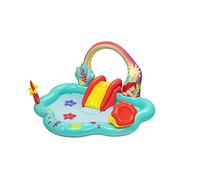 7'3" x 6'4" x 46"/2.21m x 1.93m x 1.17m Play center