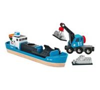 Brio Barco portacontenedores y camión grúa 33534