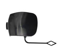 7337796 Tapa De Gancho De Remolque For Parachoques Delantero De Coche, Color Negro Brillante, Compatible con BMW Mini Cooper One S F55 F56 F57 Recambio