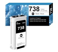738 cartuchos de tinta negra de 130 ml para HP 738 498N4A para HP DesignJet T950 T850