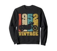 73rd Birthday Biker Gift T-Shirt - Vintage 1952 Motocycle Sudadera