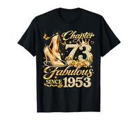73rd Birthday Queen Chapter 73 Fabulous Since 1953 Women Camiseta