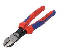 74 02 200 Alicates laterales,para cortar asas con envoltura de plástico KNIPEX