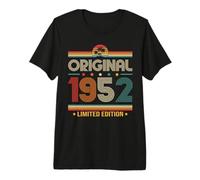 74 Cumpleaños Hombre Regalo Vintage Año 1952 Camiseta Premium