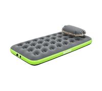 Bestway Colchón hinchable individual Roll & Relax con bomba de bolsa 188x99 cm Gris