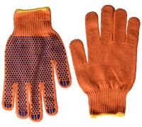 74103 - guantes de algodón, puntos de PVC, de color naranja "DFL» 5pairs