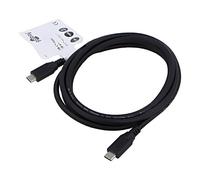 74197 Cable USB 4.0 USB C Plug, ambos lados 2m negro 20Gbps Goobay
