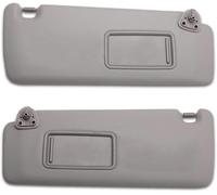 74320-48260-A0 74310-48220-A0 Para Highlander 2004 2005 2006 2007 Visera Lado Izquierdo Conductor Y Derecho Pasajero Visera Solar Para Coche(Gray 1 Pair)