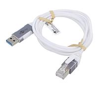 74377 Cable Slim,USB 3.0 RJ45 Plug,USB A-Conector Niquelado 1m Goobay