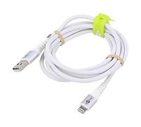 74512 Cable USB 2.0 Apple Lightning Plug,USB A Plug 2m Blanco Goobay
