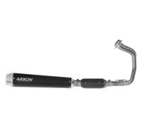 74516RBA - Escape completo Arrow Rebel Inox Dark Kawasaki Vulcan S 650 (25-)