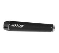 74516RBNT - Silenciador Escape Arrow Rebel Inox Dark Kawasaki Vulcan S 650 (25-)