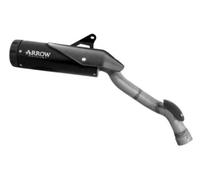 74519RBN - Silenciador Escape Arrow Rebel Inox Dark Honda CL 500 (25-26)