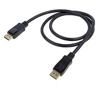 Goobay cable displayport 2.1/certificado, 80 gbps, cobre ultra alta re