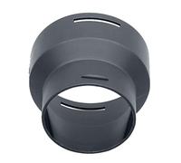 75-60mm Pipe Connector - 3.11 Inch Heater Duct Adapter | ABS Variable Diameter Chuck - Đurable ventilation reducer fitting for parking heater air outlet pipe easy tool free installation