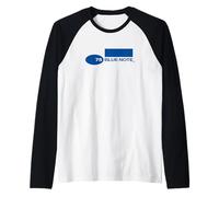 75 Aniversario de Blue Note Records Marca Clásica de Jazz Camiseta Manga Raglan